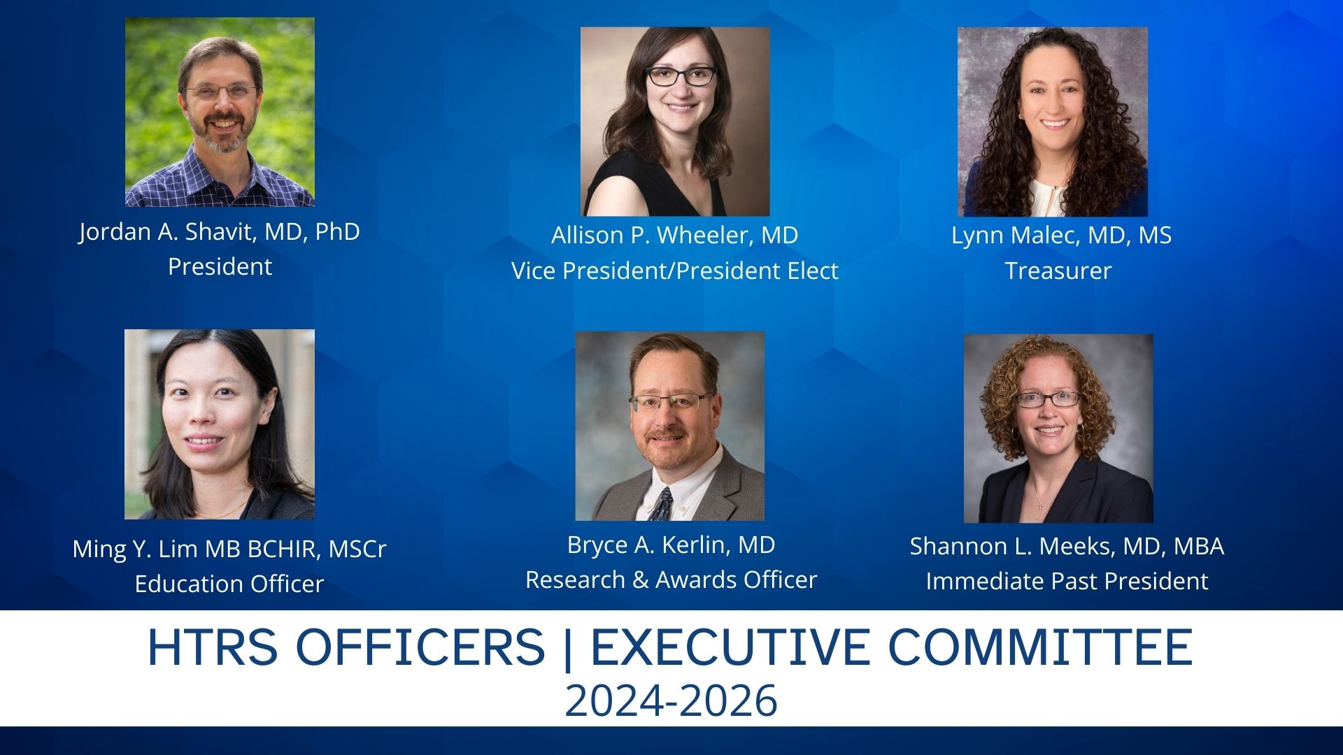 HTRS Executive Committee 2024