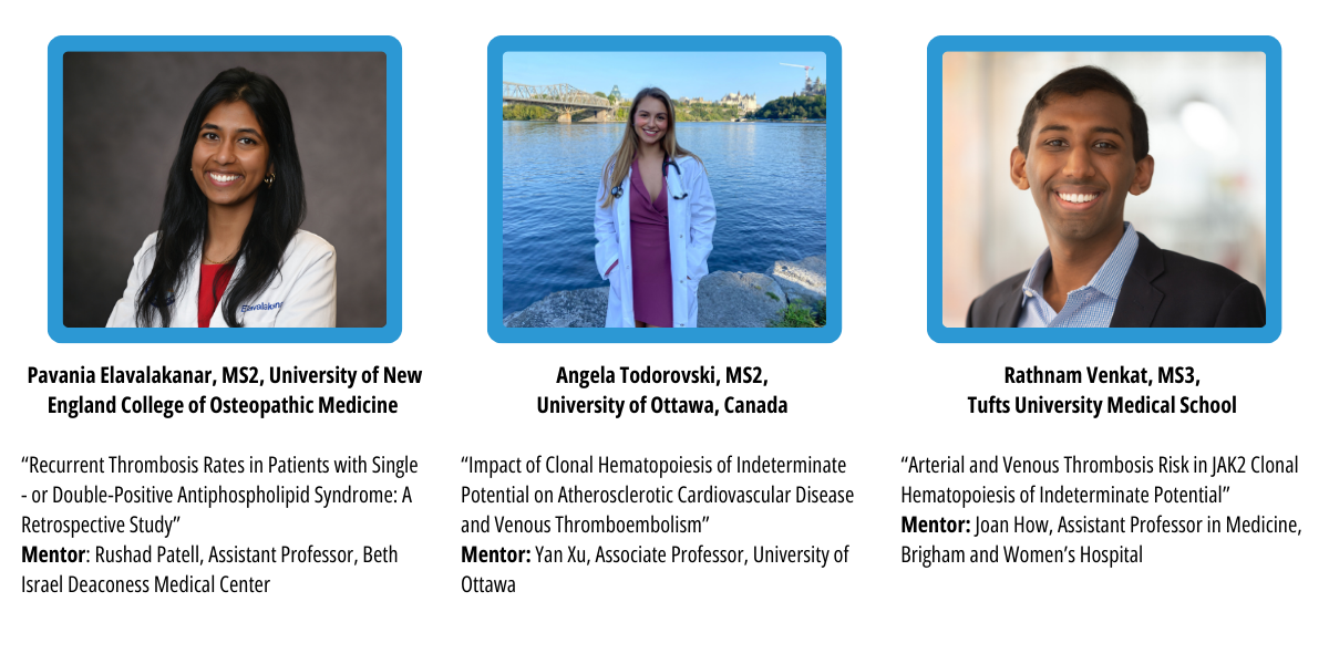 2025 Student Research Award Recipients